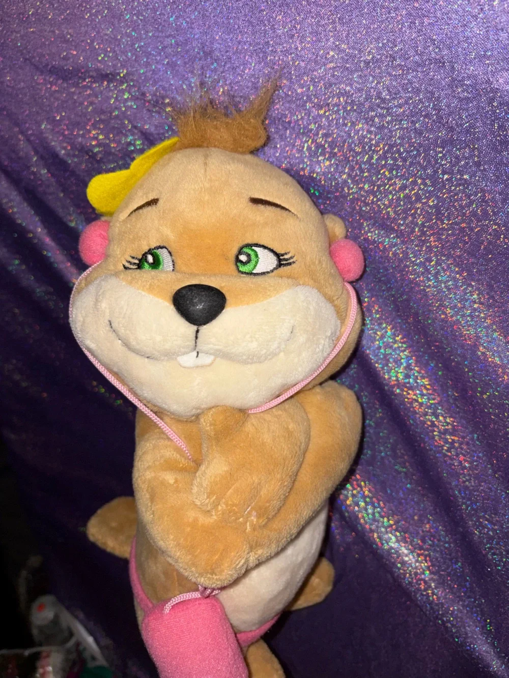 Fox Sports Annie NASCAR Racing Chipmunk Plush